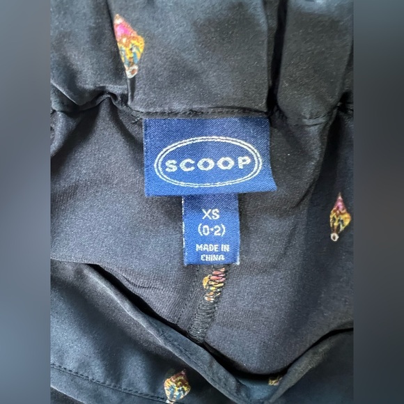 Scoop Printed Wide Leg Pants Women’s XS - Picture 7 of 7